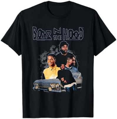 Amazon.com: Boyz N The Hood Iconic Group Shot Silhouette Chest